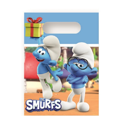 Darčeková taška Šmolkovia papierová