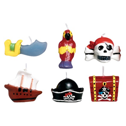 Sviečky na tortu Piráti