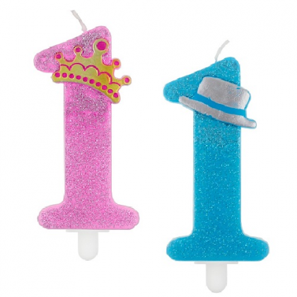 Narodeninová sviečka č. 1