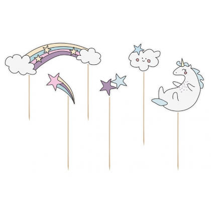 Ozdoba na tortu Unicorn