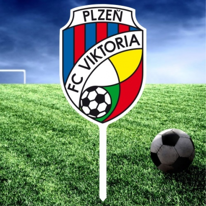 Zápich na tortu Viktoria Plzeň