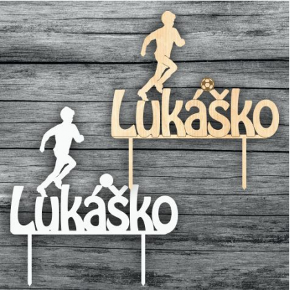 Zápich na tortu Futbalista