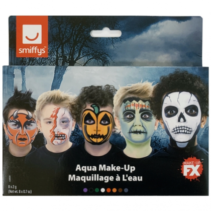 Farby na tvár Halloween