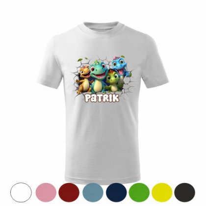 Tričko Dino s menom