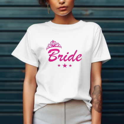 Tričko Bride korunka